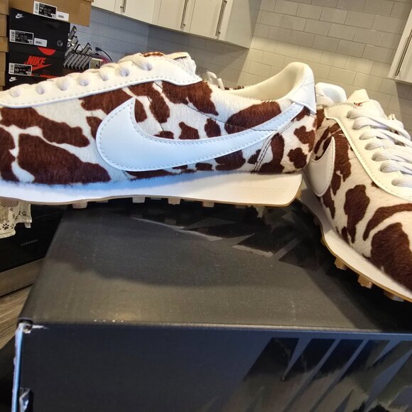 Nike Ld-1000 Premium Men's Fashion Sneakers Cow Print IM8073 030 Sz 10 NEW RARE - Picture 6 of 16